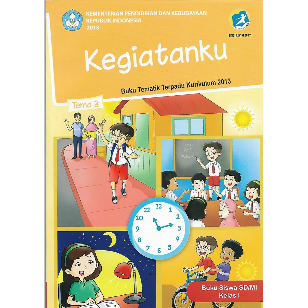 Jual Buku Tematik SD Kelas 1 Semester 1 dan 2 Kurikulum 2013 Edisi ...