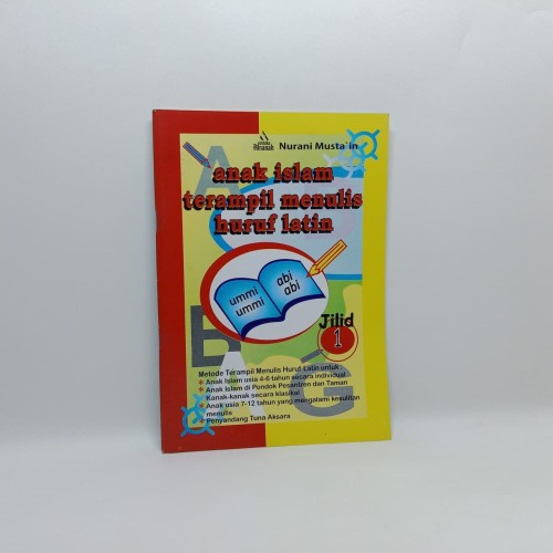 Jual Buku Menulis Hururf Latin / Anak Islam Terampil Menulis Huruf ...