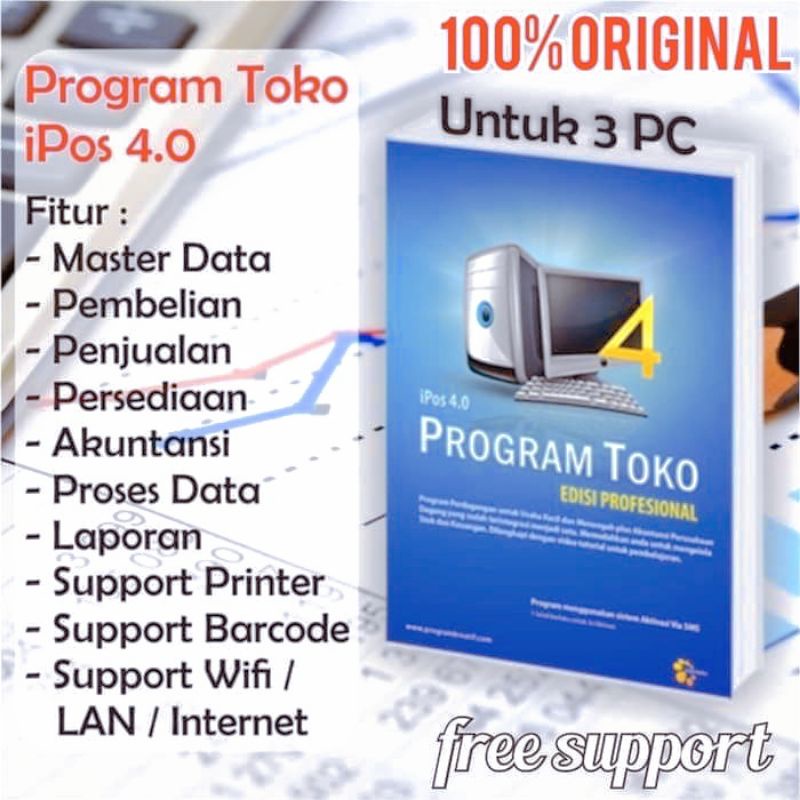 Jual PROGRAM TOKO KASIR IPOS 4 SOFTWARE PENJUALAN PROFESIONAL - 3 KALI ...