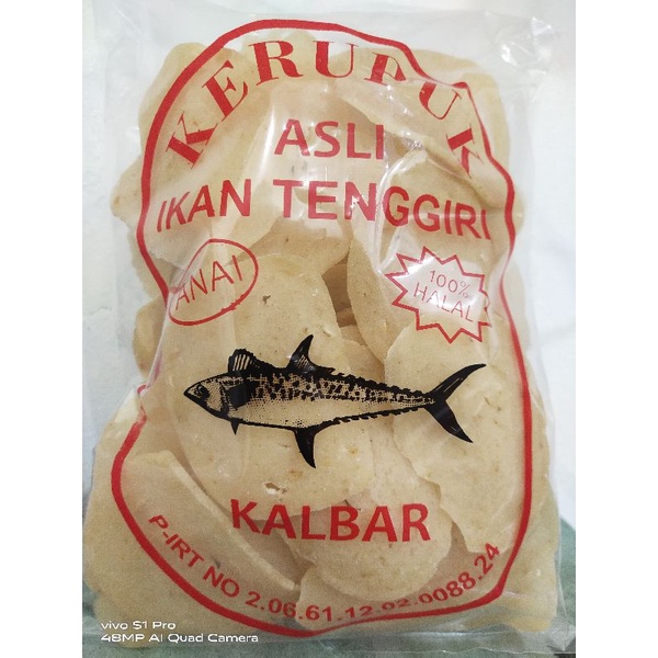 Jual Kerupuk Ikan Tenggiri G Kerupuk Enak Asli Ikan Keropok Ikan