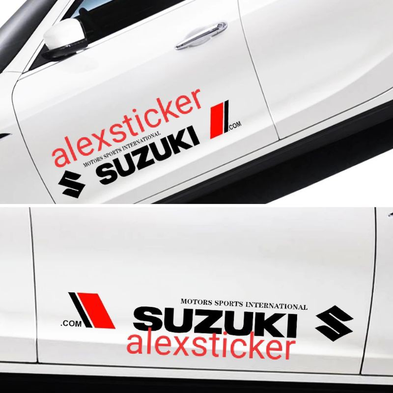 Jual Stiker Sticker Mobil Suzuki Ertiga Jimny Swift Apv Cutting Stiker