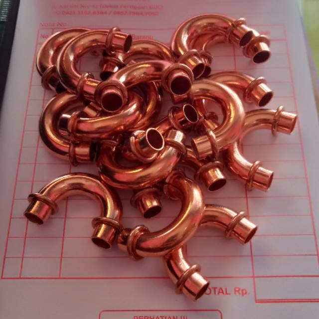 Jual Ubend Ring U bend 1/4 atau 6.35mm Tembaga Premium Untuk Sambungan ...