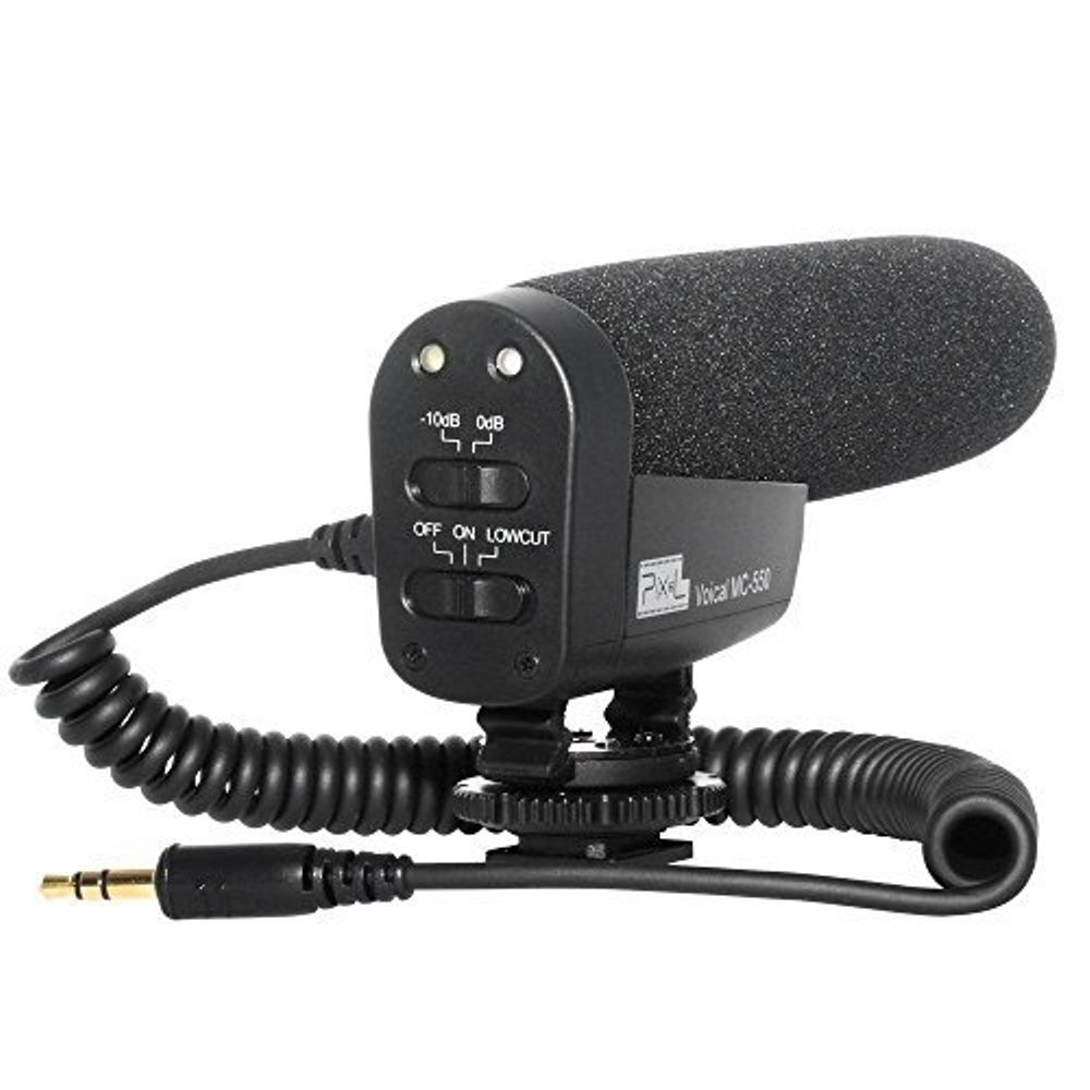 Jual Pixel Voical MC-550 Professional Video Micro On Camera Video Mic ...