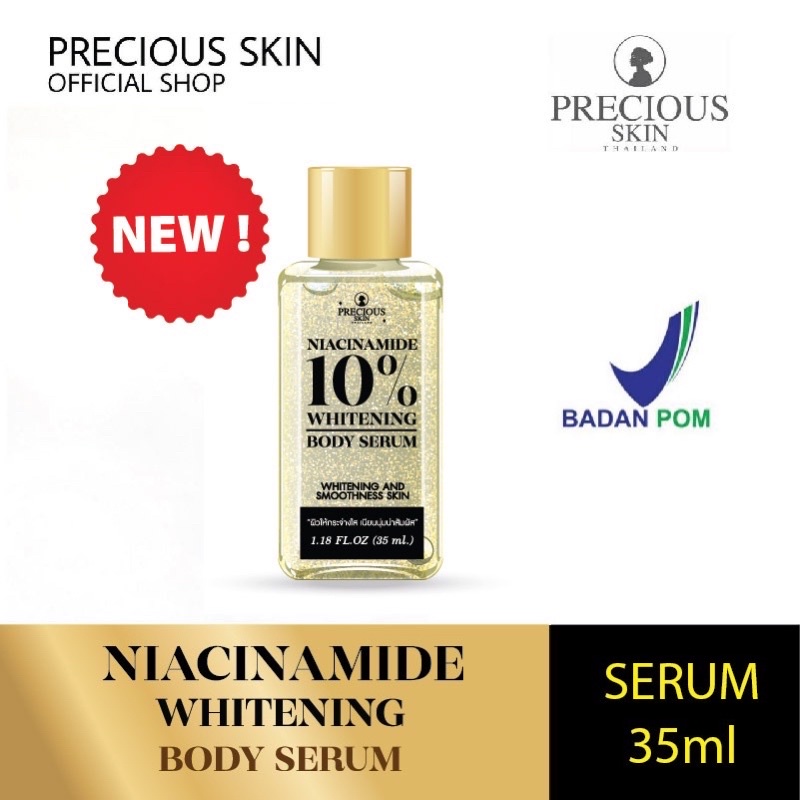 Jual PRECIOUS SKIN aha booster NIACINAMIDE BODY SERUM Shopee Indonesia