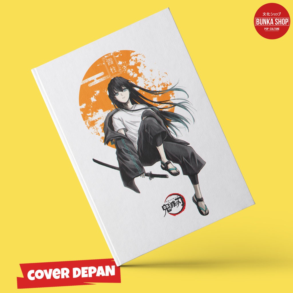 Jual Notebook Anime Kimetsu no Yaiba Tokito Muichiro Hardcover A5 Buku ...