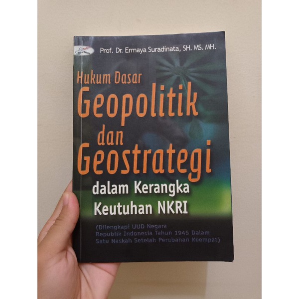 Jual HUKUM DASAR GEOPOLITIK DAN GEOSTRATEGI DALAM KERANGKA KEUTUHAN ...