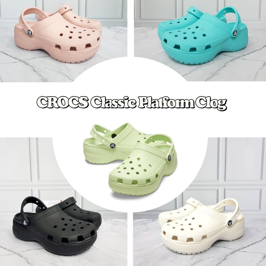 Jual Classic Platform Clog 5 cm / Sandal Wedges / Fashion Wanita ...