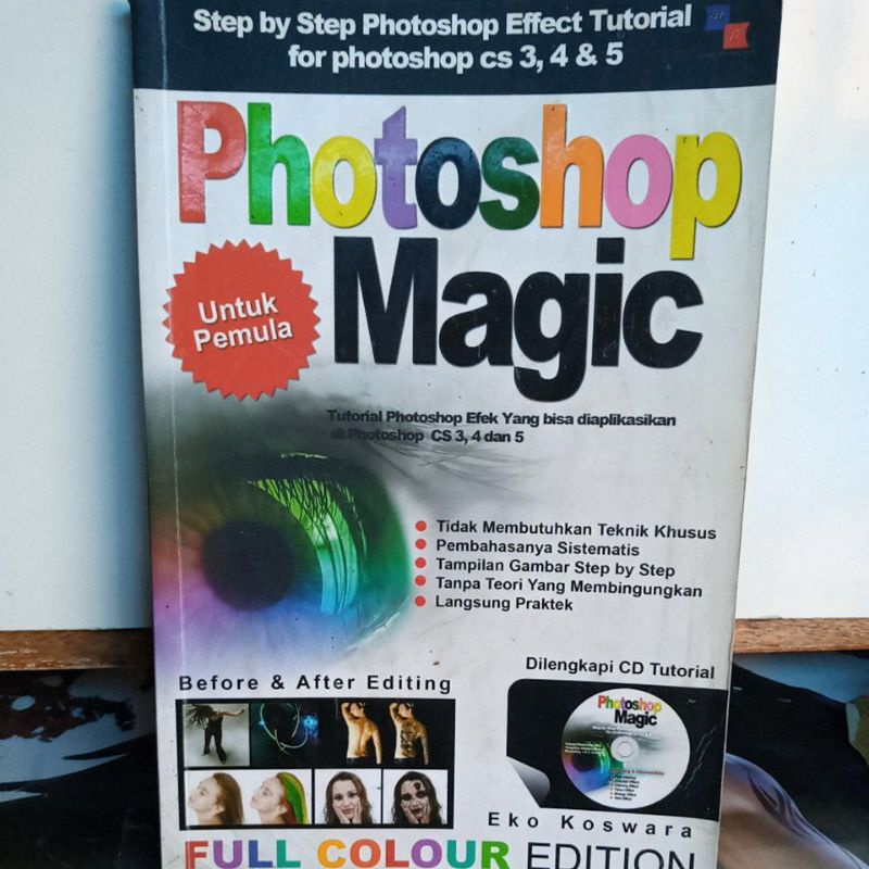 Jual Buku Komputer - Photoshop Magic Untuk Pemula | Shopee Indonesia