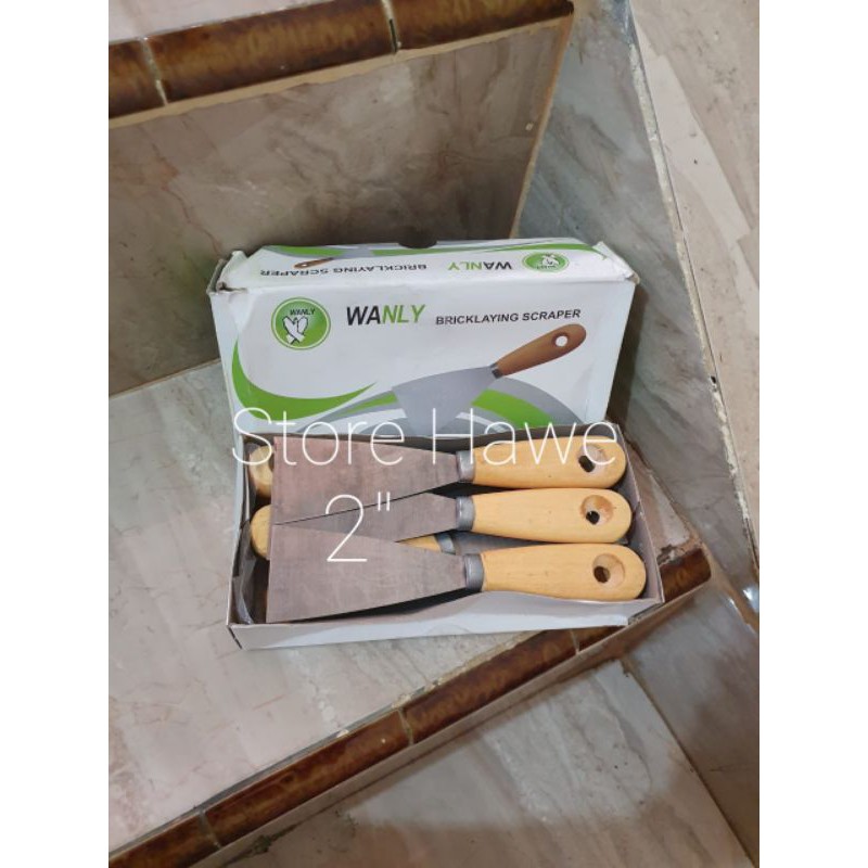 Jual Kapi Gagang Kayu WANLY /Scraper | Shopee Indonesia