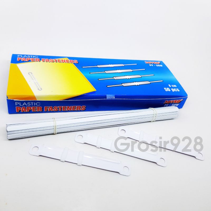 Jual Paper Fastener Pengikat Kertas Acco Plastik Joyko Pf 50w