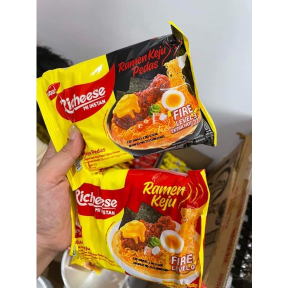 Jual MIE RICHEESE RAMEN KUAH/MIE GORENG INSTANT | Shopee Indonesia