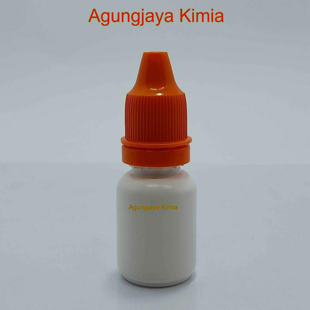 Jual Botol Tetes Mata Putih Orange Tutup Segel / Botol Tetes Mata