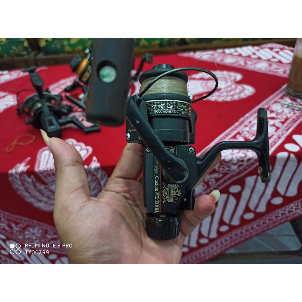 Jual Reel Pancing Shimano Custom EX-2000 Jepang | Shopee Indonesia