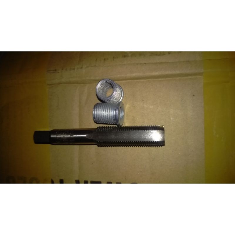 Jual paket hand tap 14x1.25 plus sok derat busi motor bebek(barang ...