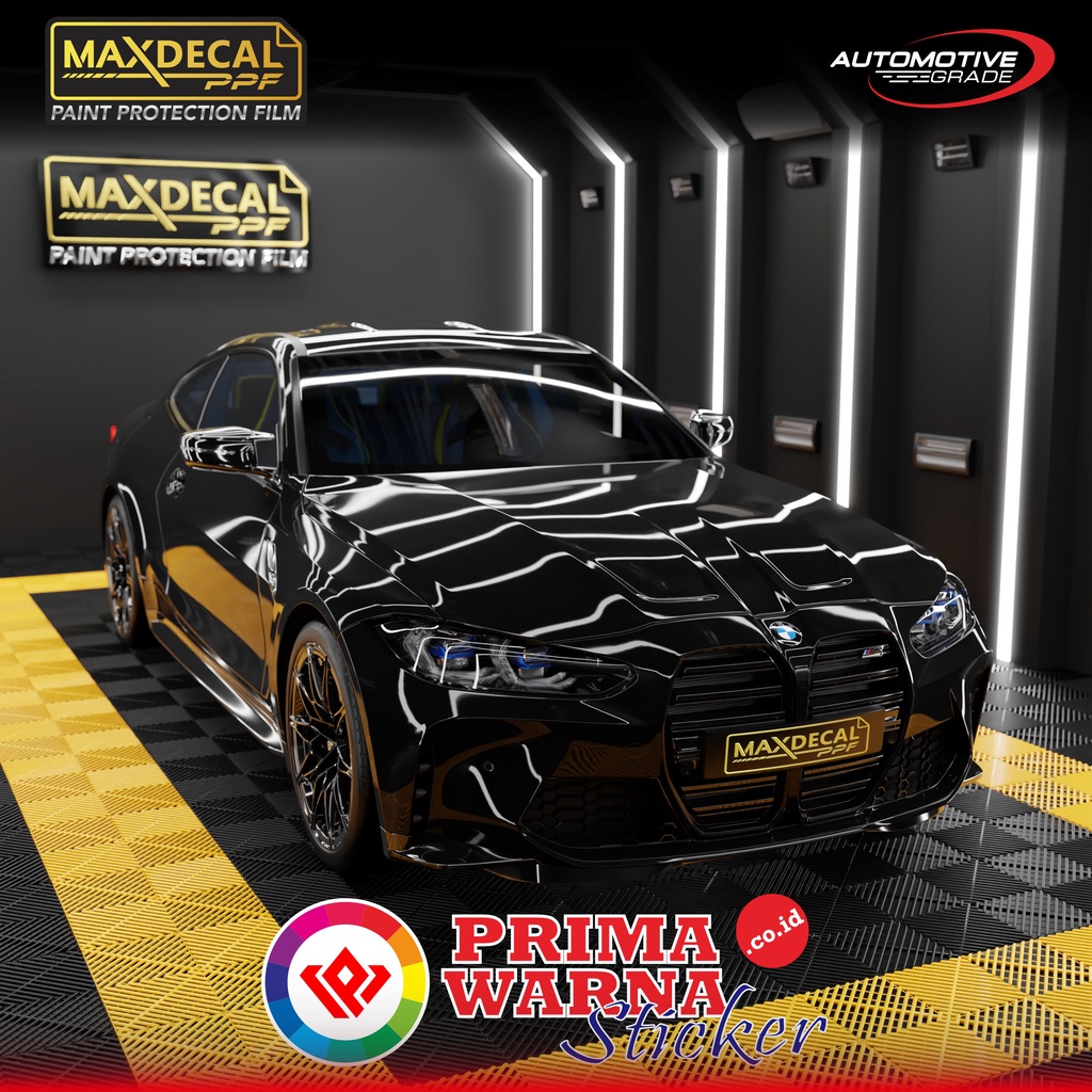 Jual Maxdecal Black, 9800 SWG G015, Super Wet Gloss Premium Wrap Film ...