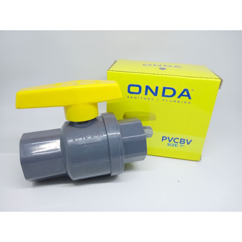 Jual Ballvalve Ball Valve Stopkran Pvc Onda Inch Shopee Indonesia