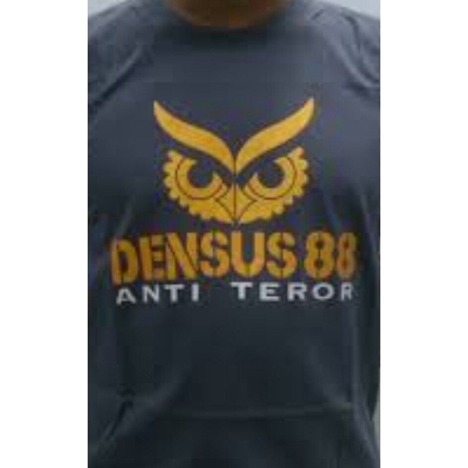Jual KAOS DENSUS 88/KAOS DENSUS 88 ANTI TEROR(XXXL-XXXXL) | Shopee ...