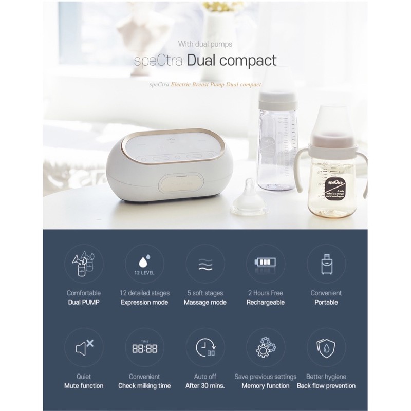 Jual Spectra Dual compact Spectra Compact 9 | Shopee Indonesia