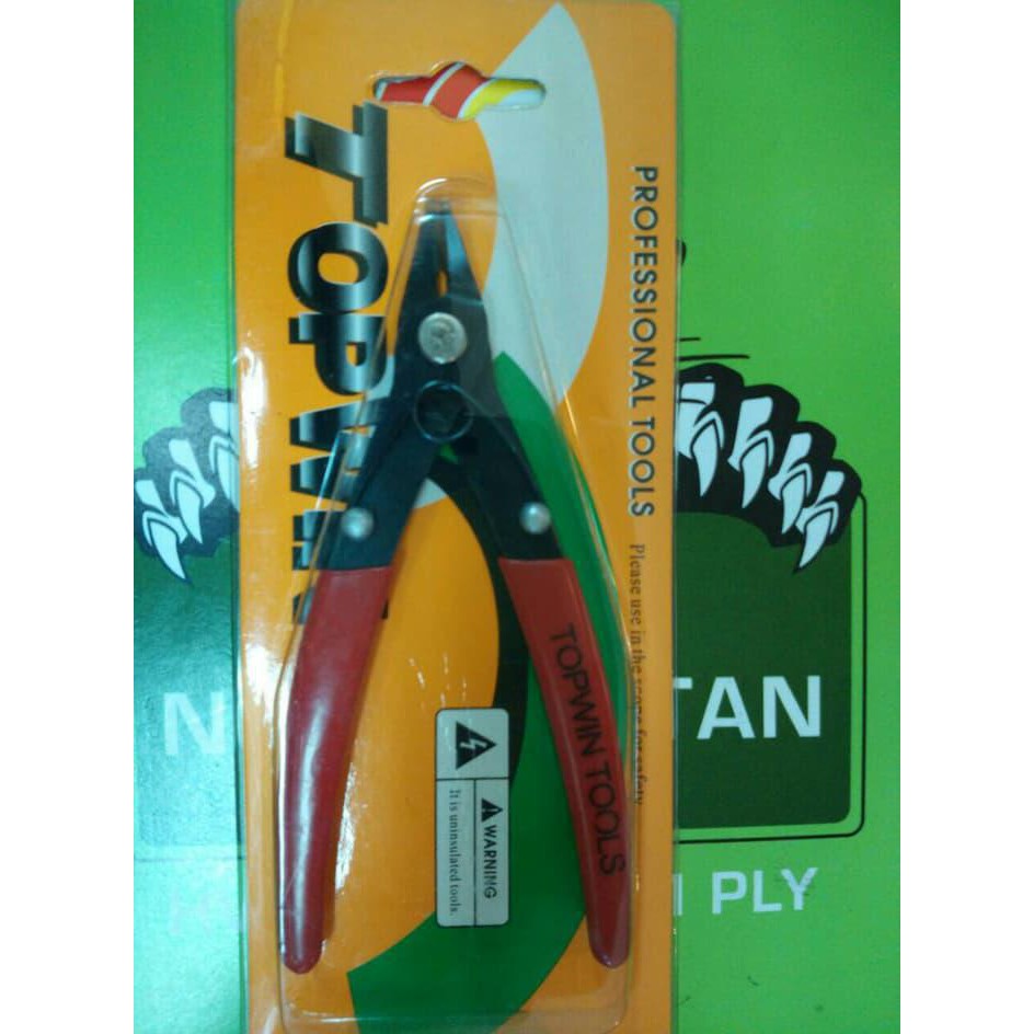 Jual tang potong 45" tang side cutting pliers topwin Shopee Indonesia
