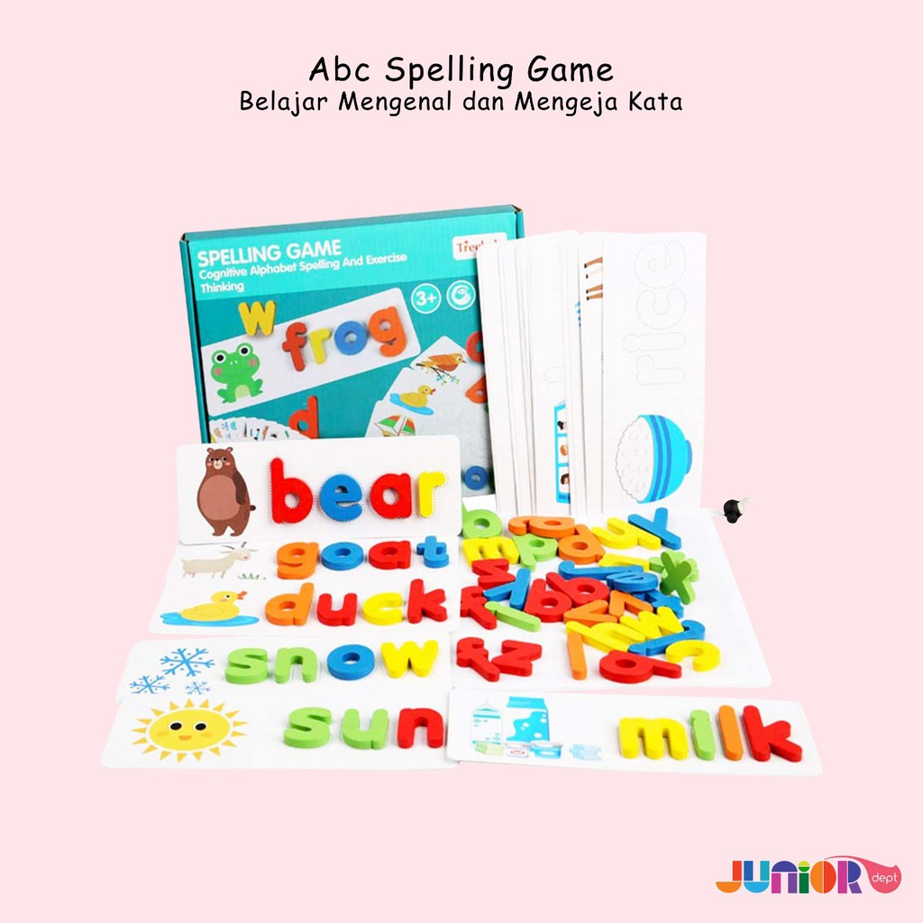 Jual ABC Spelling Game - Belajar Mengenal dan Mengeja Kata - Alphabet ...