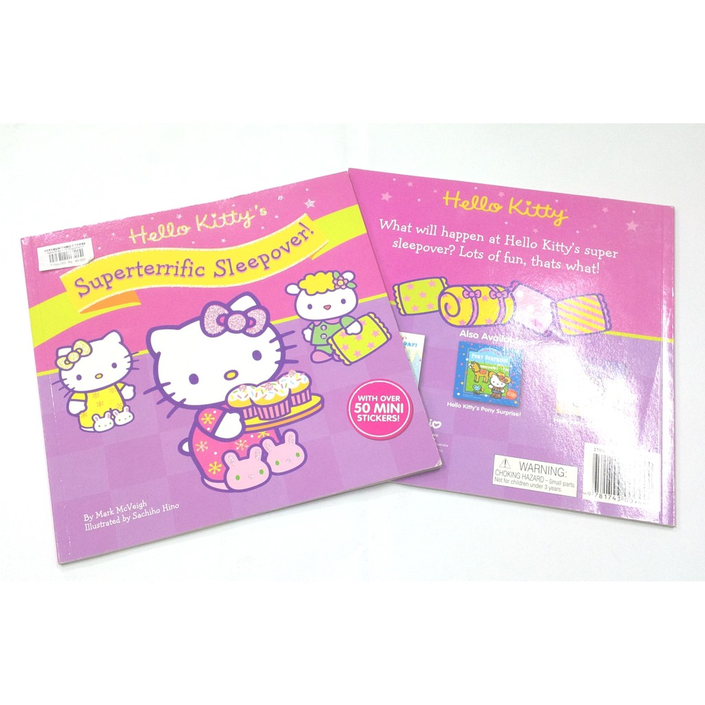 Jual Hello Kitty Books -Superterrific Sleepover! :) (with over 50 Mini ...