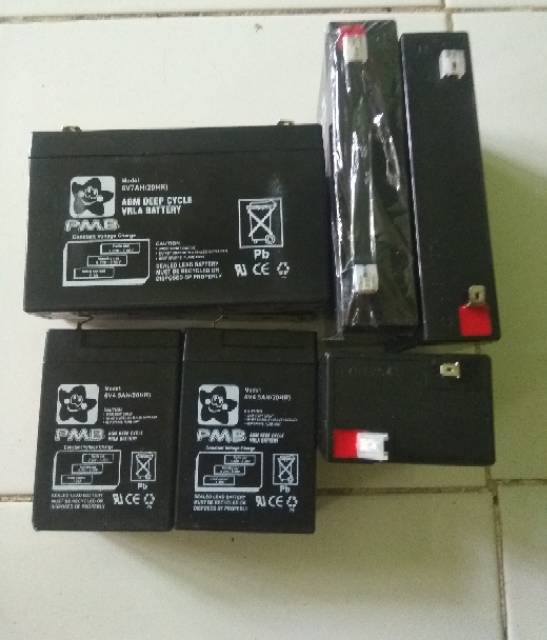 Jual Aki 6V 7Ah mobil mainan aki(BACA DEKRIPSI) | Shopee Indonesia