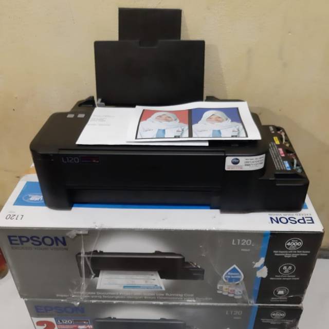 Jual Ready printer Epson L120 pakai dus kondisi normal siap pakai