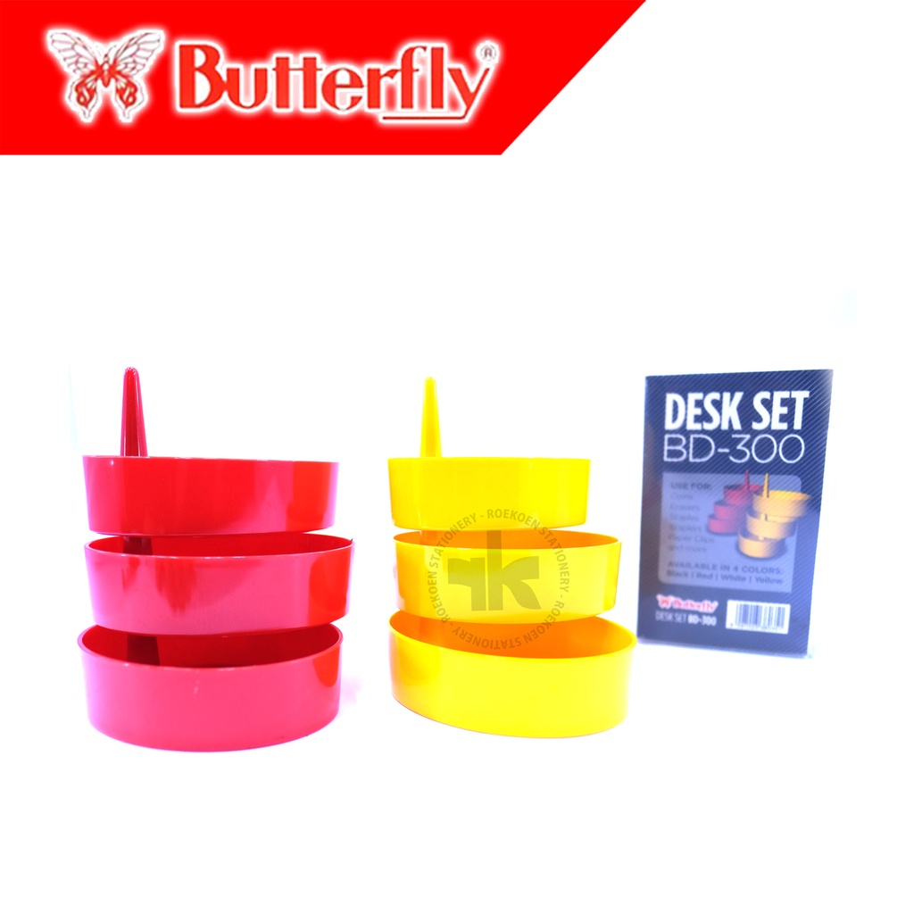 Jual Butterfly Organizer Desk Set BD-300 | Shopee Indonesia