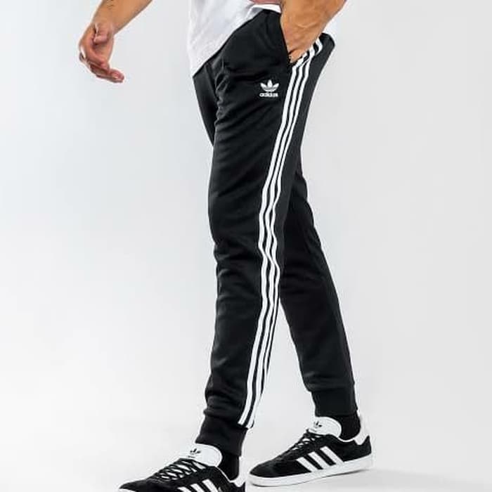 Celana Training Jogger Pants Adidas Grade Ori Warna Hitam DONGKER M