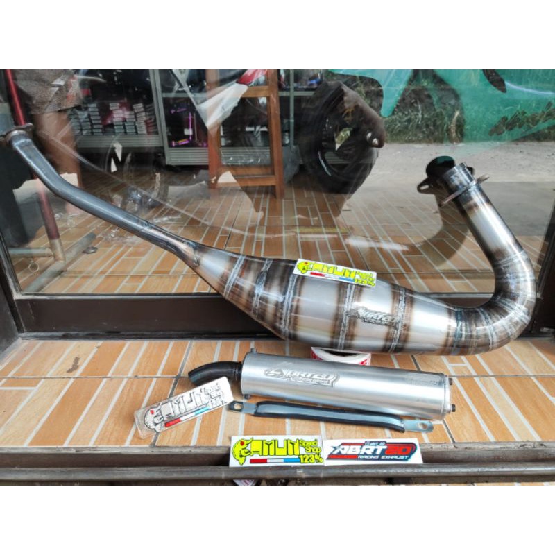 Jual KNALPOT ABRT20 NINJA R NINJA SS NINJA RR TU ORIGINAL PABRIK ABRT20 ...