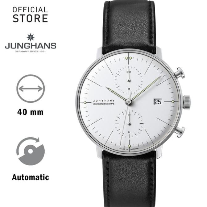 Jual DISKON Junghans max bill Chronoscope 027 460 Shopee Indonesia