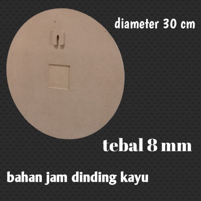 Jual bahan jam dinding kayu mdf | Shopee Indonesia