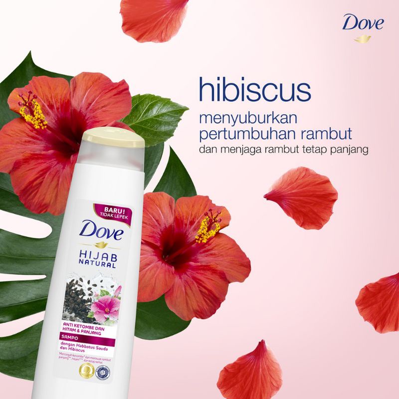 Jual Dove Shampoo Anti Ketombe Habbatus Sauda Dan Hibiscus 135ml Shopee Indonesia 9157