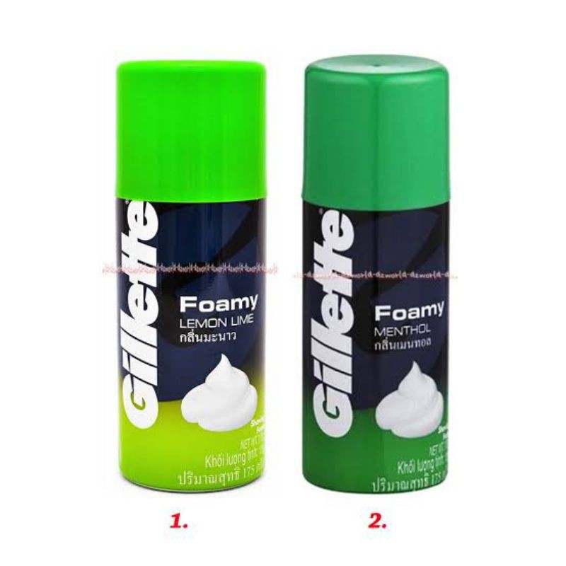 Jual Gillette Foamy Busa Cukur 175g | Shopee Indonesia