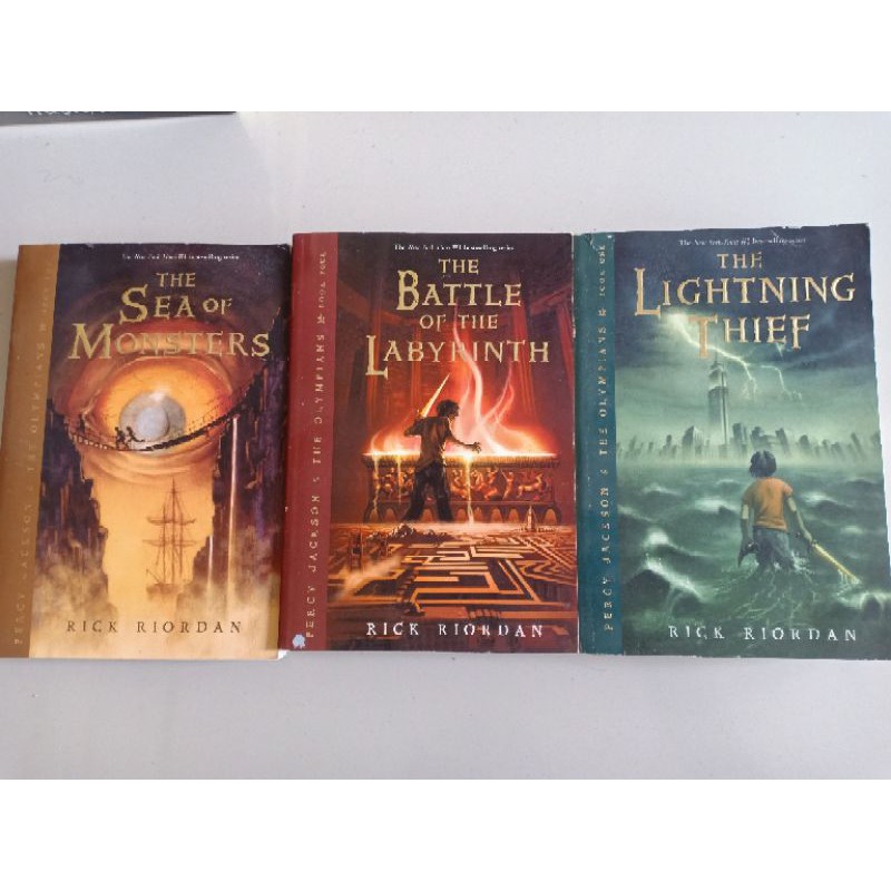 Jual Percy Jackson The Olympians Original (Preloved) | Shopee Indonesia