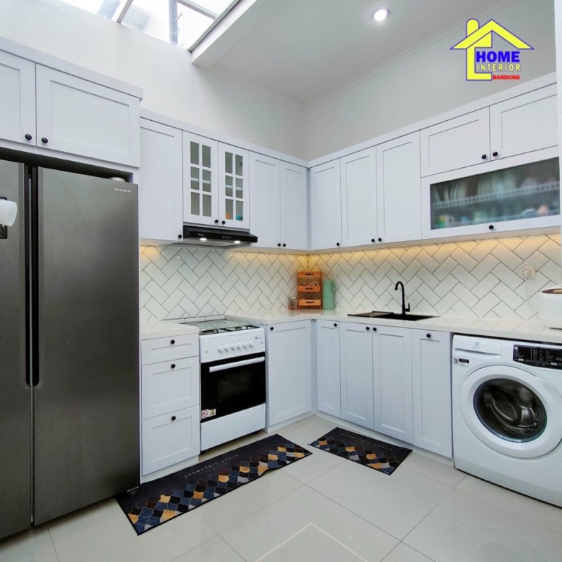 Jual Kitchenset semi clasik kabinet dapur custom kabinet kitchenset