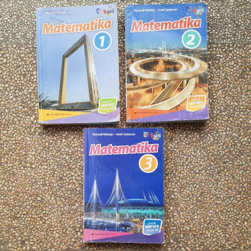 Jual Buku Matematika Smp Kelas 7.8.9 Revisi Kurikulum 13. Erlangga ...