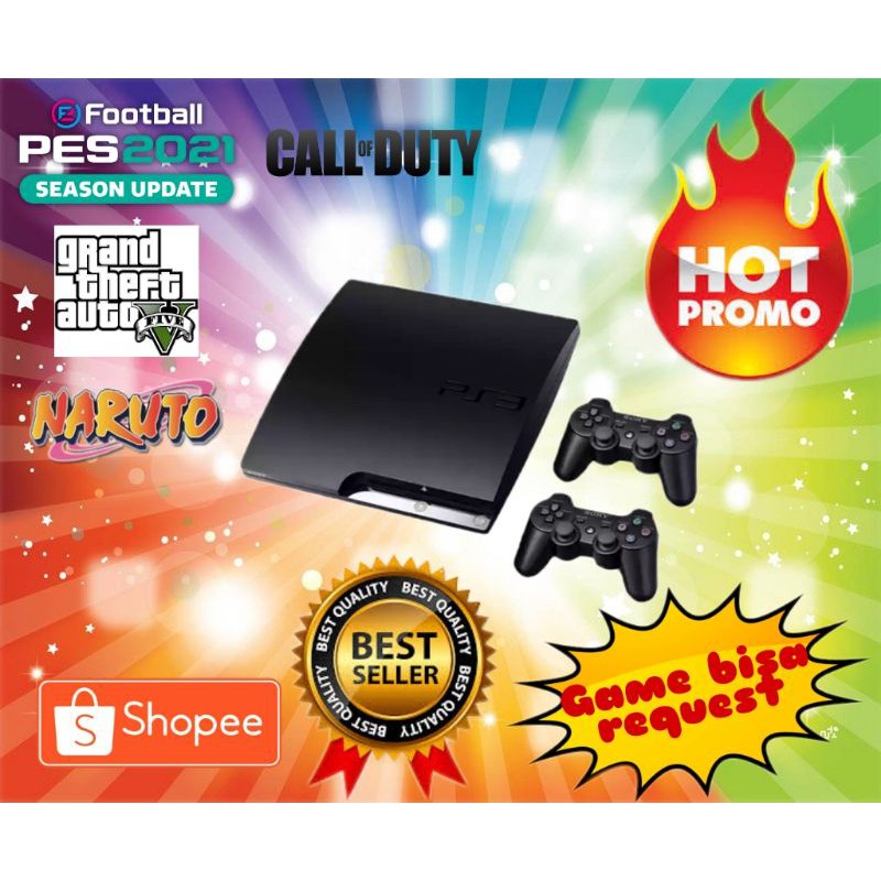 Jual PS3/PLAYSTATION 3 SLIM 120GB - 500GB (Mesin Dijamin Kuat Dan 100% ...