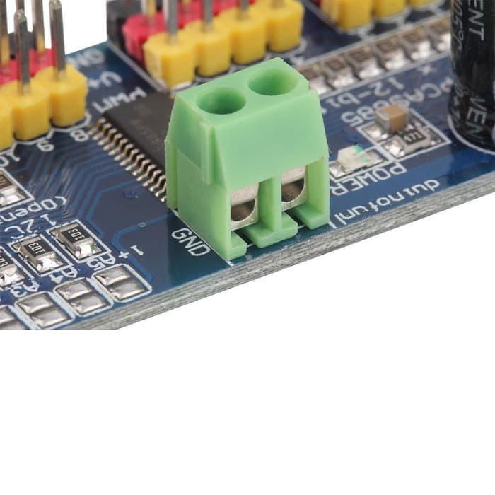 Module PCA9685 Driver 16 Canaux PWM Pour Servomoteurs - Compatible Arduino/Robot - I2C - Neuf