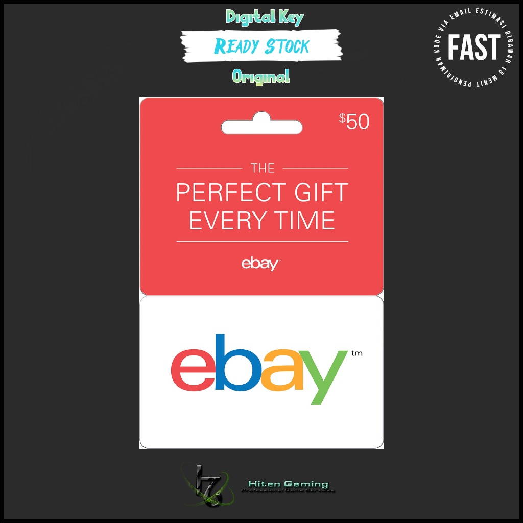 Jual Ebay Gift Card USD [Digital Code] Shopee Indonesia