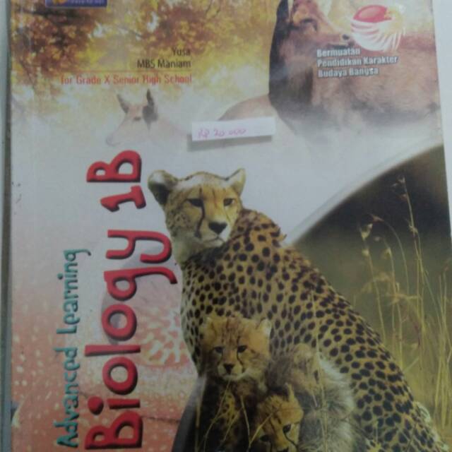 Jual Buku Biology 1B Advanced Learning For Grade X Senior High School ...