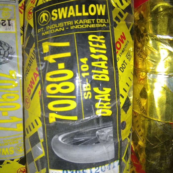 Jual Ban Swallow 70/80-17 Drag Blaster Tubeless | Shopee Indonesia