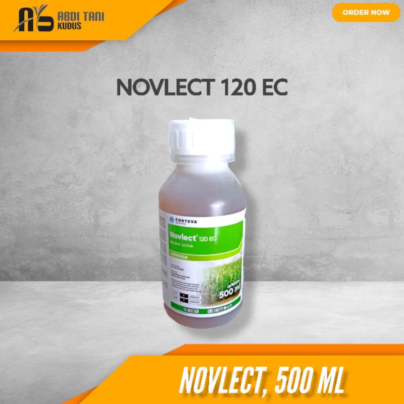 Jual HERBISIDA NOVLECT 120 EC 500 ML PENGENDALI GULMA PADI | Shopee ...