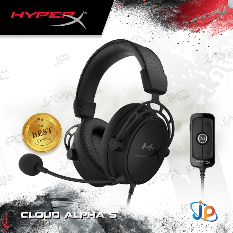 Jual Headphone Gaming Kingston HyperX Cloud Alpha S 7.1 Headset