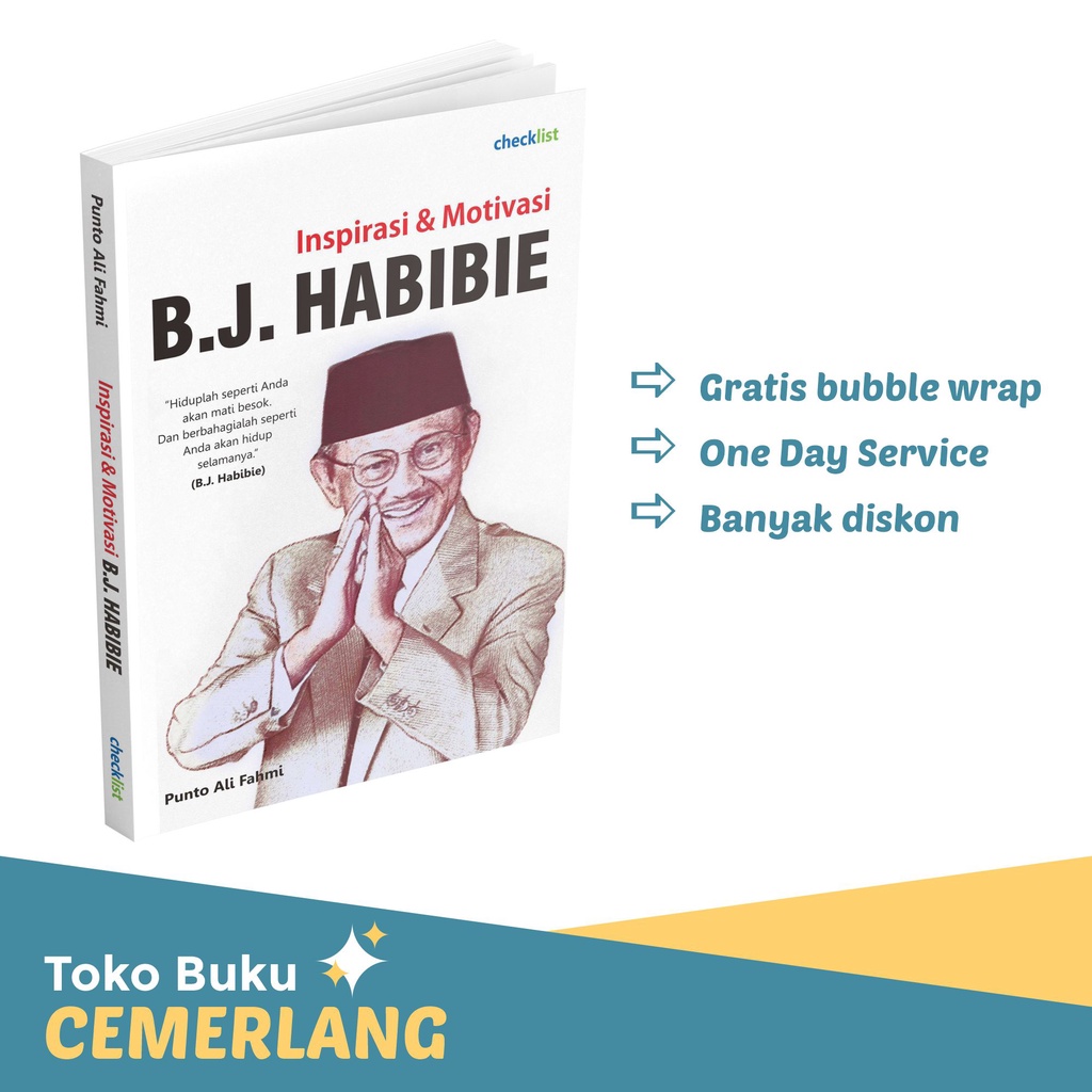 Jual Buku Tokoh Inspirasi Dan Motivasi BJ Habibie | Shopee Indonesia