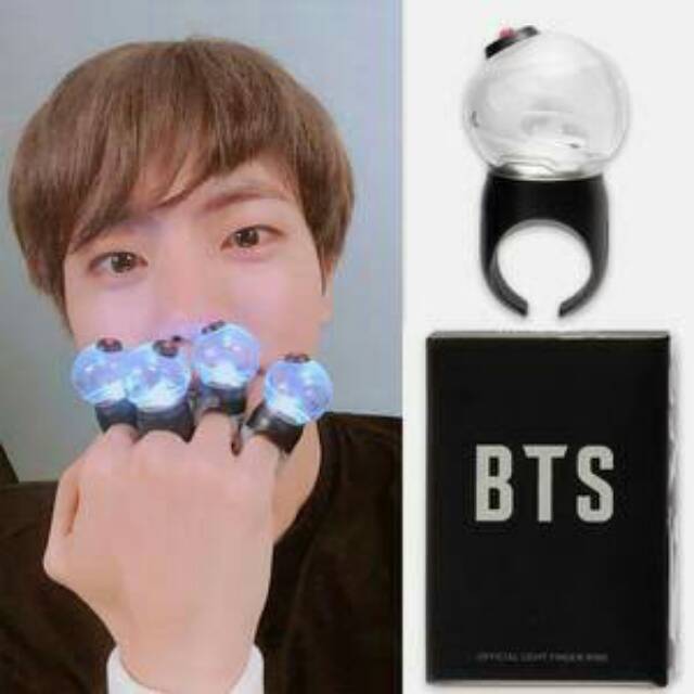 Jual BTS Official Goods Light Finger Ring Army bomb Ring Shopee Indonesia