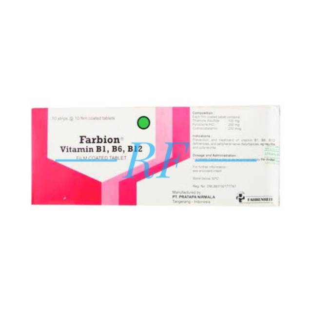 Jual Farbion Tab isi 100 (Fahrenheit) | Shopee Indonesia