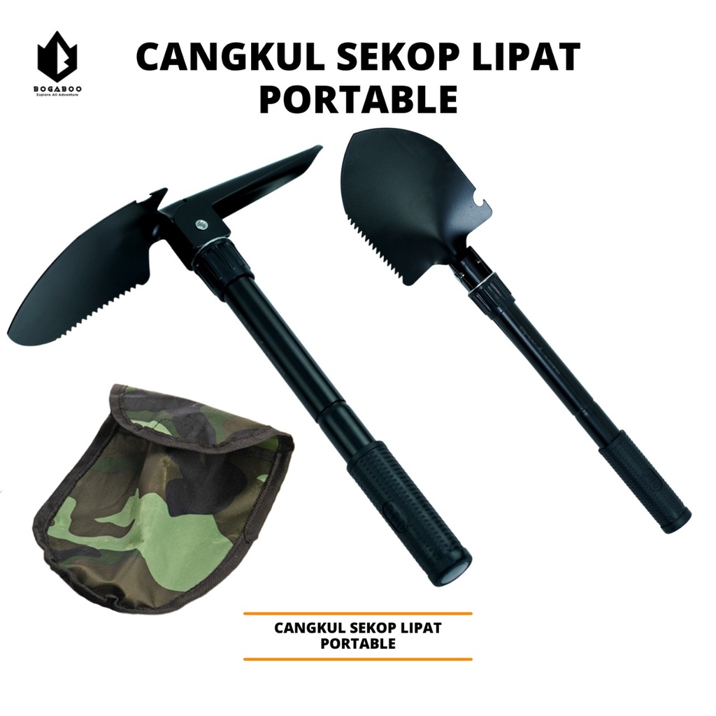 Jual Cod Sekop Lipat Sekop Mini Cangkul Lipat Mini Outdoor Skop Gunung Cangkul Sekop