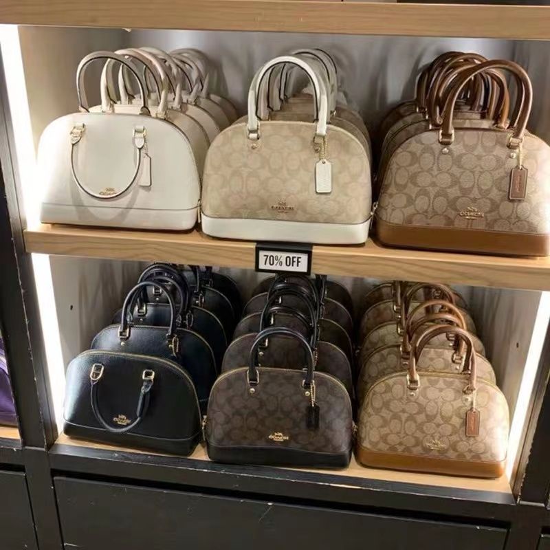 Jual NEW Coach Mini Sierra Signature Satchel Shopee Indonesia