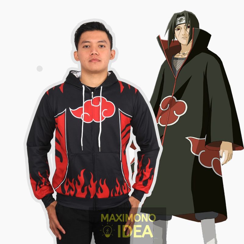 Jual Jaket Akatsuki Full Print Naruto Shippuden | Shopee Indonesia